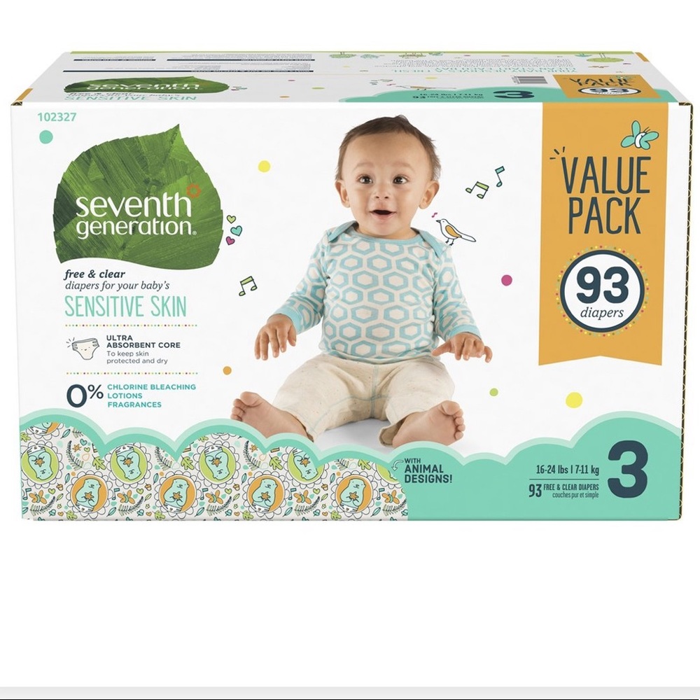 Size 3 Seventh Generation